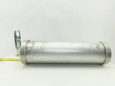 Waircom P100F Aluminum Pneumatic Expansion Tank 10 Bar Max W/Clamp Bracket