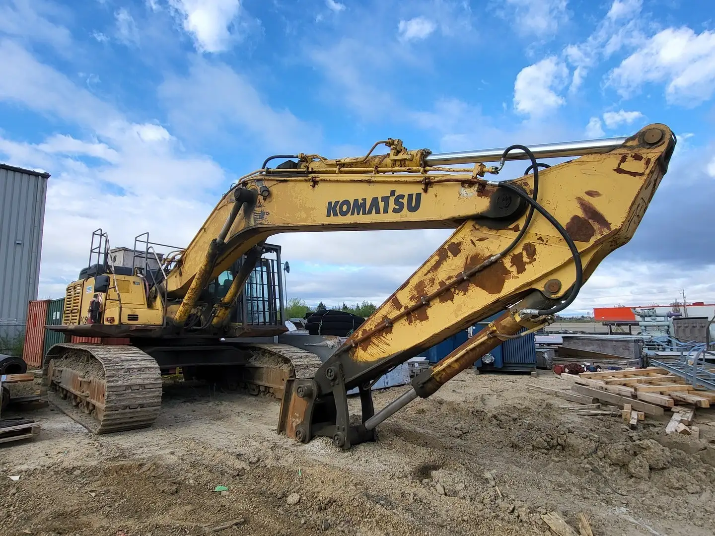 Used 2003 KOMATSU PC600LC-6 Excavators British Columbia CA | Lenmark #281907