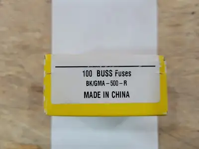 USED BUSSMANN BK/GMA-500-R