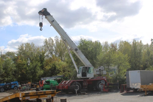 Used 2005 LINK-BELT RTC8050 Rough Terrain Cranes Pennsylvania US | National Lift Equipment #1382071