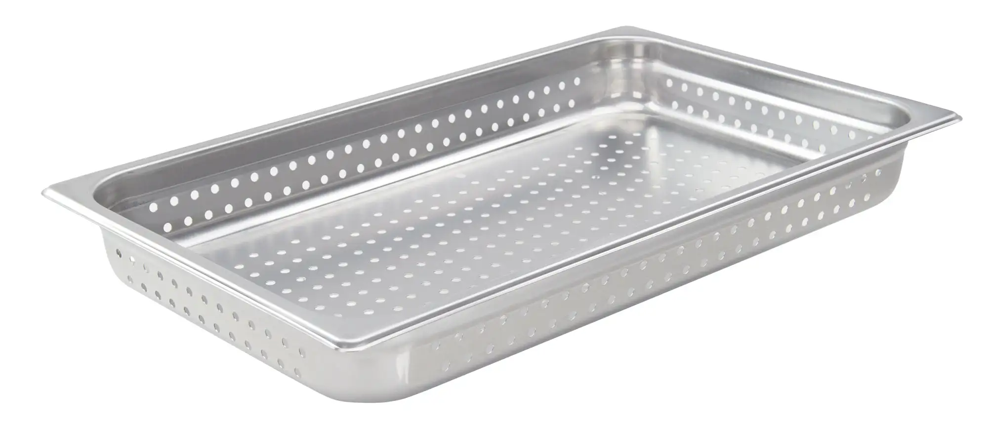 Perforated Steam Pan, Full Size 2-1/2" D, 22 Ga S/S (6 Each)