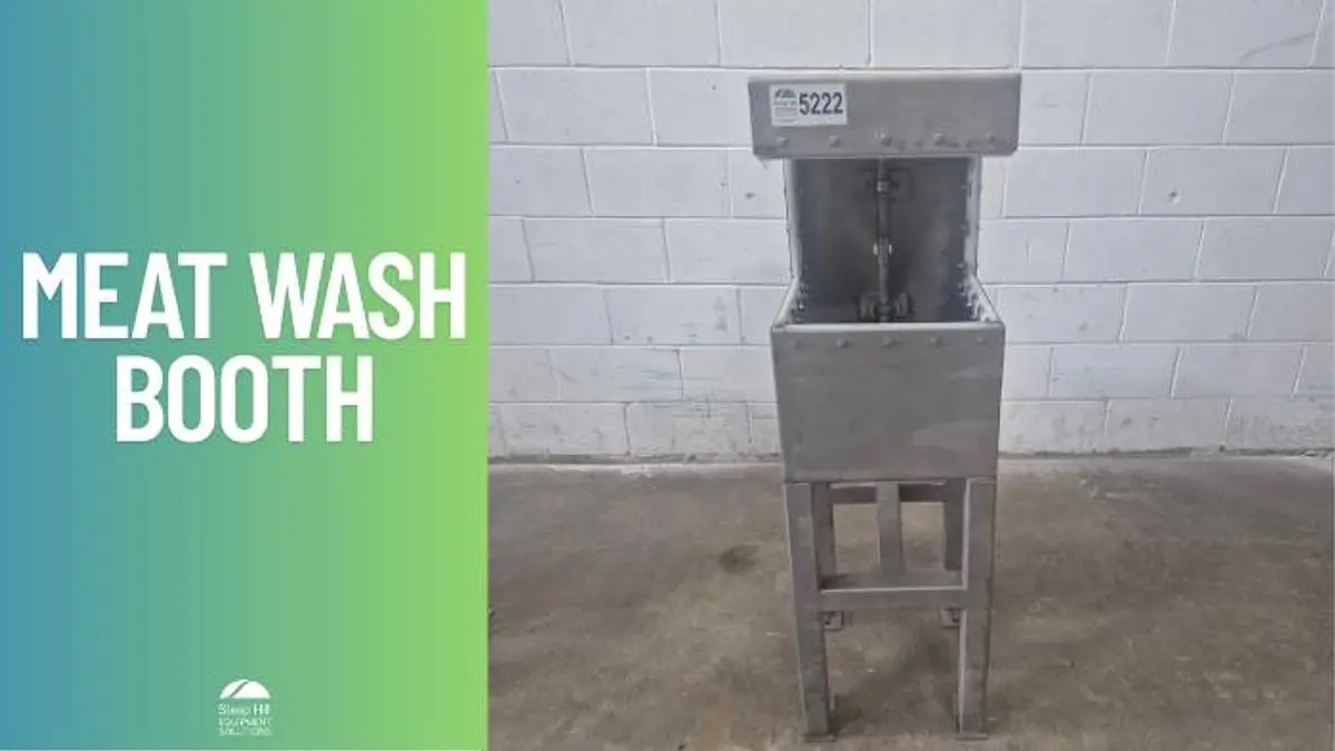 Meat Wash Booth