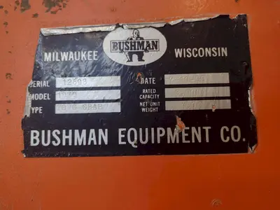USED BUSHMAN 1070