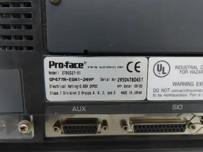Pro-Face GP477R-EG41-24VP Digital HMI Operator Display Panel 24V