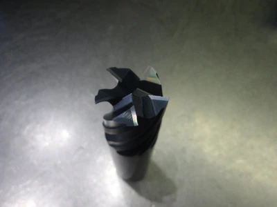 Kyocera/SGS 1" 5 Flute Carbide CR Endmill 1" Shank .010" R 38869 (LOC2180)