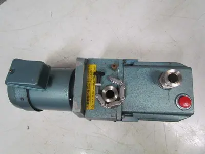 Tokuda DRP-360II Rotary Vane Vacuum Pump 360L/Min 1Hp 220V 3PH