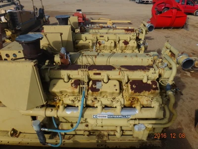 Diesel Synchronous Generator Set CAT 600 KW 277/480 V 60Hz 1500H