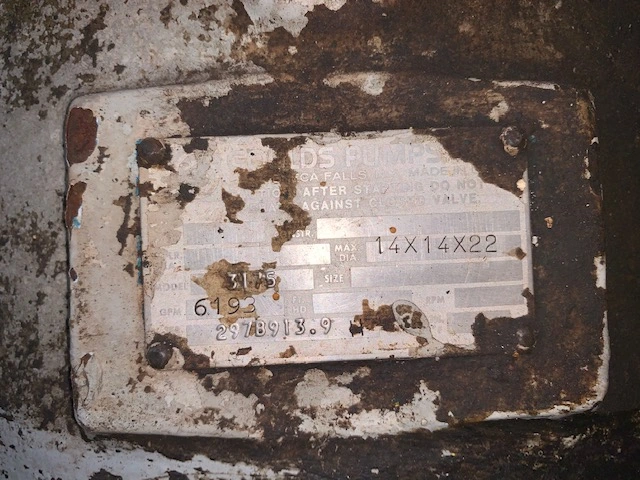 Used Goulds 3175L Pump Parts Minnesota US | Peak Machinery, Inc. #285917
