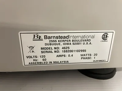 BARNSTEAD 4625 LAB-LINE TITER PLATE SHAKER
