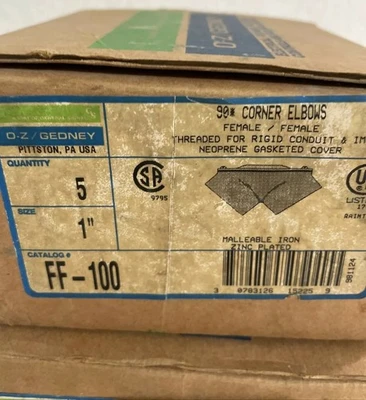 NEW O-Z GEDNEY FF-100