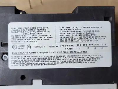 USED SIEMENS 3RV1021-1GA10