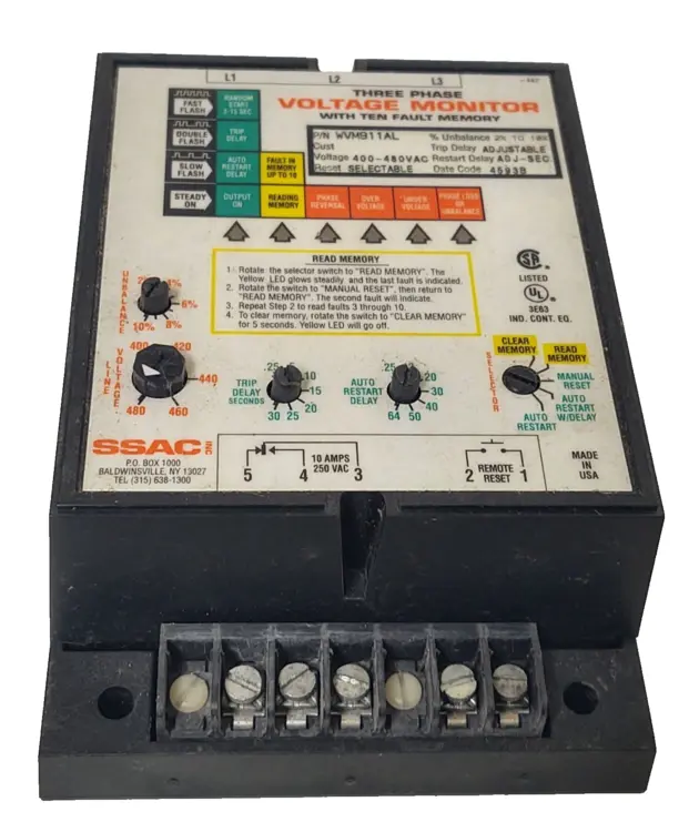 Used SSAC WVM911AL-60 Circuit Boards Kentucky US | Edwards Industrial Repair #973654