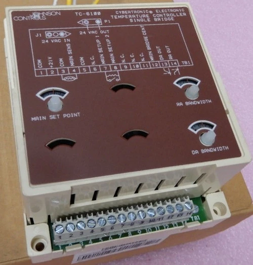 Johnson Controls TC-6100-4 Temperature Controller Single Setpoint, 30-150 deg F [New]