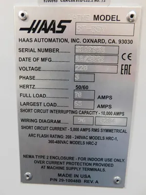 2020 HAAS ST-35Y Lathes CNC | Asset Exchange Corporation (14)