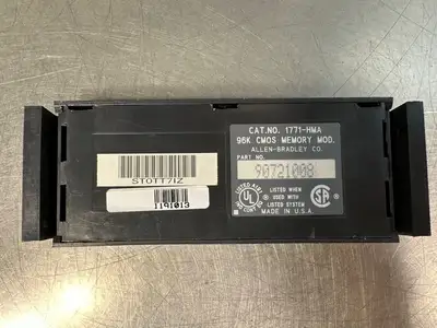 Allen Bradley 1771-HMA Servo Drive 96K CMOS Memory Module (5.3.3)