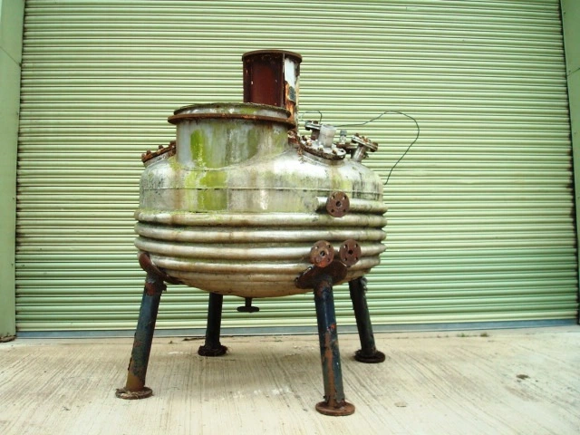 725 L S/S Half Coiled Reactor Flp