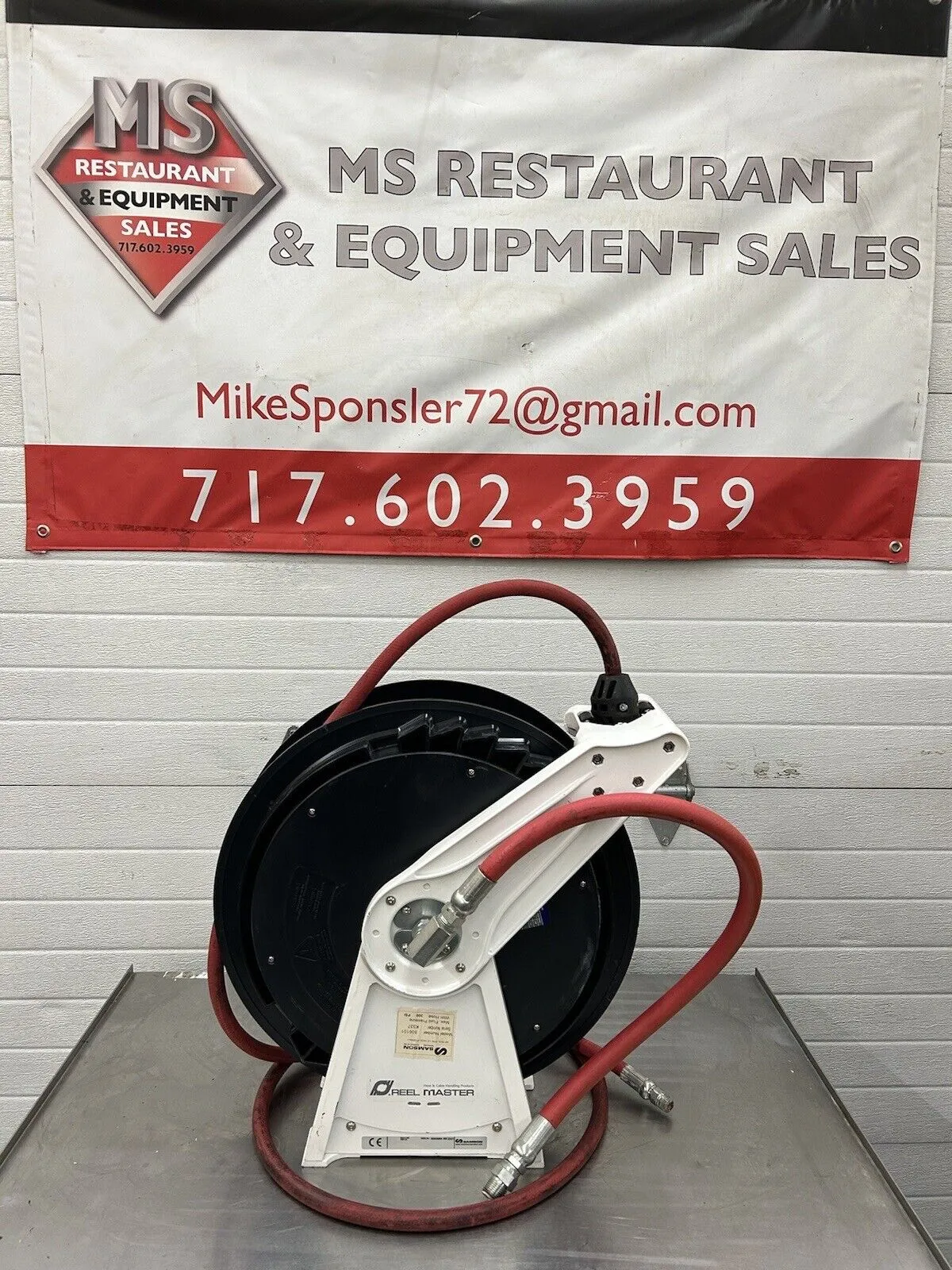 Samson 506 101 - Single Arm Hose Reel 30ft - 300 Psi- 3/8in NPT