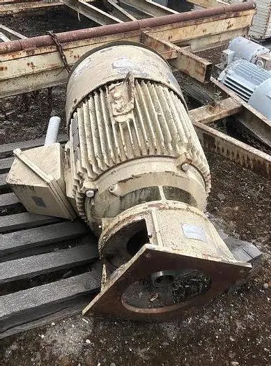 Reliance Electric 75 HP Motor – 888 RPM, 444HP Frame
