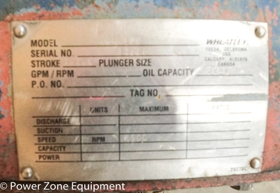 USED WHEATLEY HP-100M
