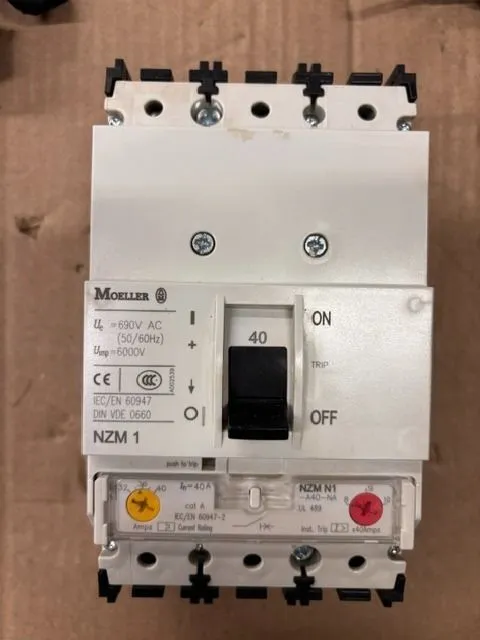 Used 2008 MOELLER NZM N1-A40-NA Circuit Breakers Illinois US | Aucto #1322426