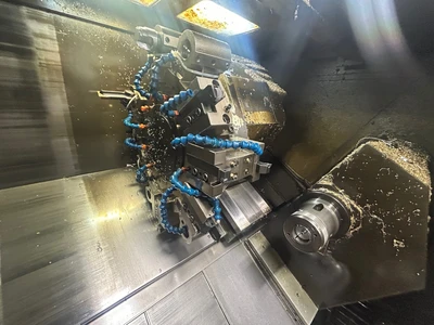 2003 Eurotech E42 SL Sub Spindle Live Tool Turning Center