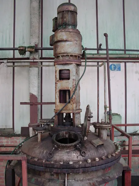 1250L S/S Half Coil Reactor