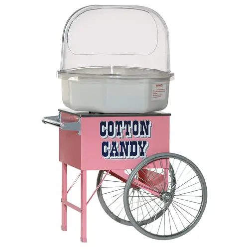 Gold Medal 3149 Food Cart for Cotton Candy w/ Graphics, 20"L x 20"W x 38"H, Pink