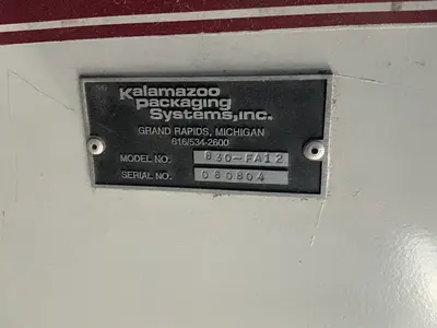 Used KALAMAZOO PACKAGING SYSTEMS 830FA12 Miscellaneous Packaging Equipment Ohio US | HGR 24 #1296798