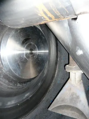 Krauss-Maffei HZ 125 peeler centrifuge, Titanium.