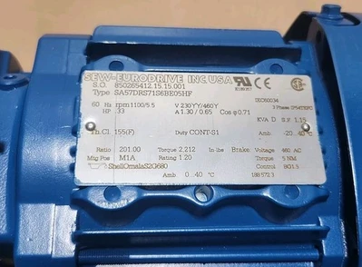 NEW SEW EURODRIVE SA57DRS71S6BE05HF