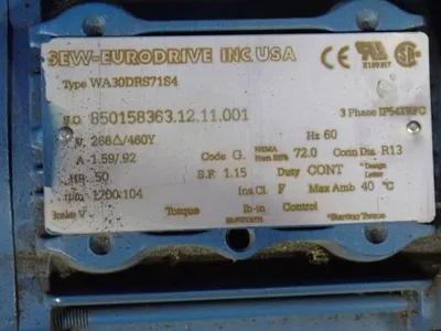 USED SEW EURODRIVE WA30DRS7154