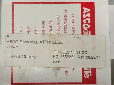 USED ASCO TH10A21