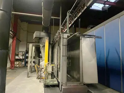 USED ESTEE POWDERCOATING LINE
