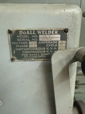 DOALL 26-3 SAWS, BAND, VERTICAL | Turner's Machinery (12)