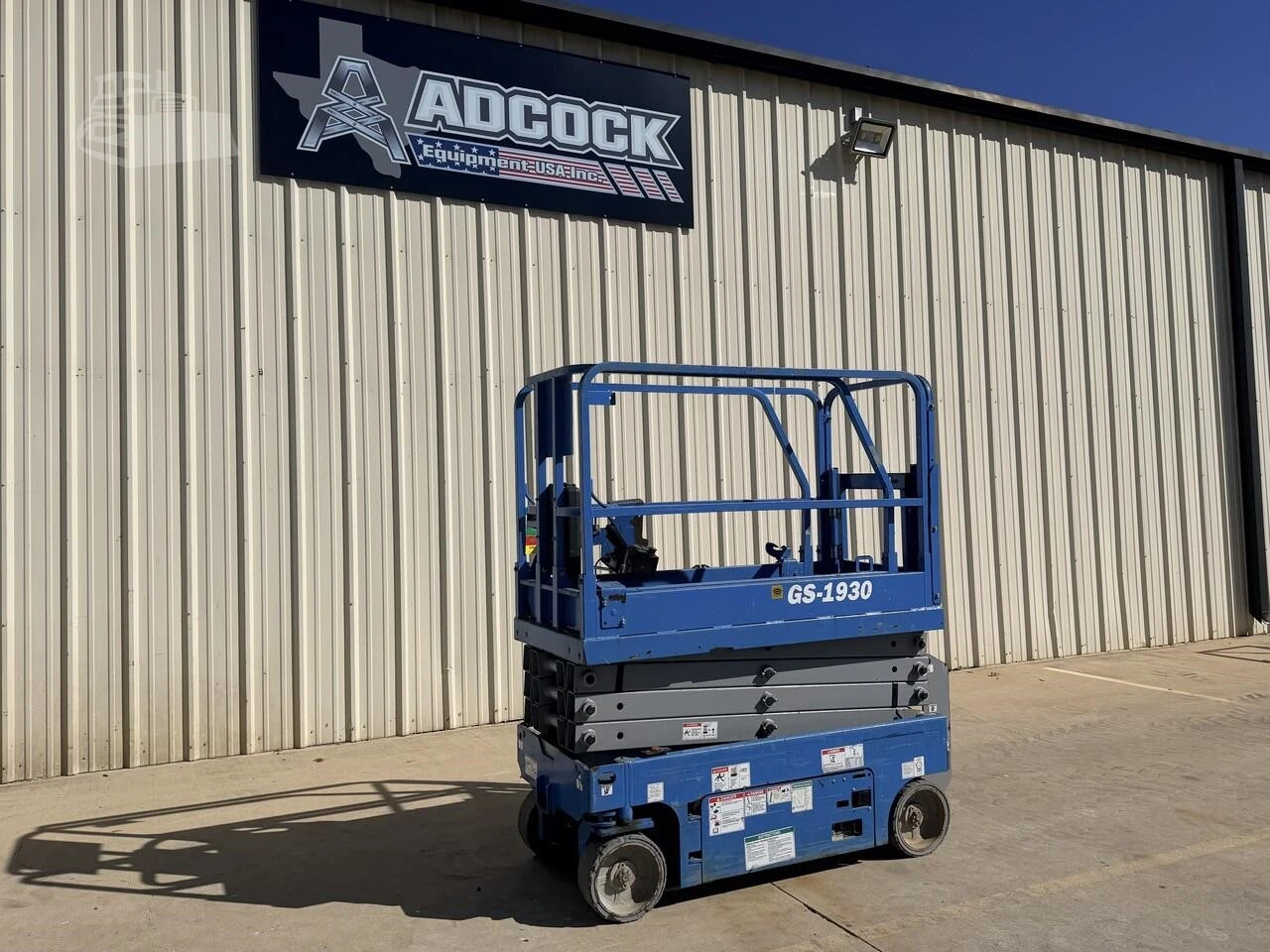 Used 2019 GENIE GS1930 Scissor Lifters Texas US | Adcock Equipment USA #1519432