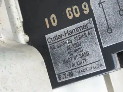 Cutler Hammer 10 5822C Motor Starter Contactor Size 6 Rated 540A/3PH