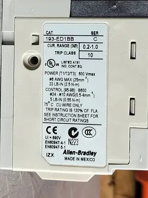 NEW ALLEN-BRADLEY 193-ED1BB