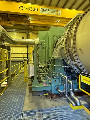 USED 2015 SNM TURBINE/ ABB ALTERNATOR C10-R6-X