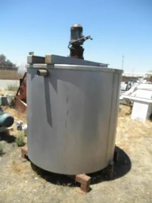 Tank, 750 Gallon, S/st, Agit, 3 HP, (4) #C735196
