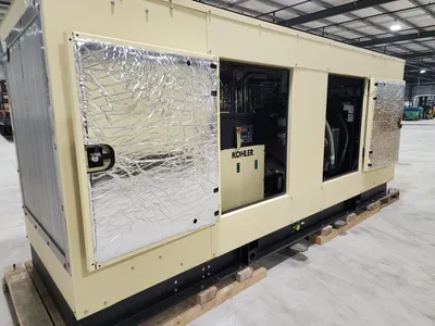 New Surplus 150KW Kohler KG150 Natural Gas Generator 600V INSTOCK 2024 Enclosed