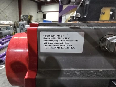 6" Diameter Hapman TubePro™  Drag Conveying System, 15 HP, New In 2020