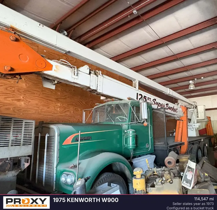 Used 1975 KENWORTH W900 Bucket (boom) trucks New Jersey US | Proxy Equipment #1378458