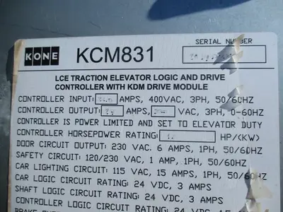 USED KONE KCM831
