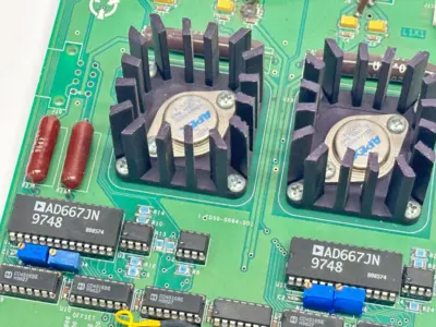 1-CD50-0094-001 PCB 1-CD50-0094-000-X1 w/ 2x AD667JN 9748 - For parts or not working