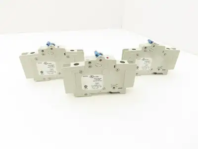 Allen Bradley 1489-M1C130 Circuit Breaker 13A 1 Pole 480 VAC Ser D Lot of 3
