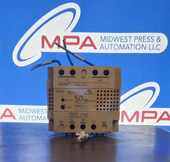 Used IDEC PSDR-D24 Power Supplies Michigan US | Midwest Press and Automation #577300