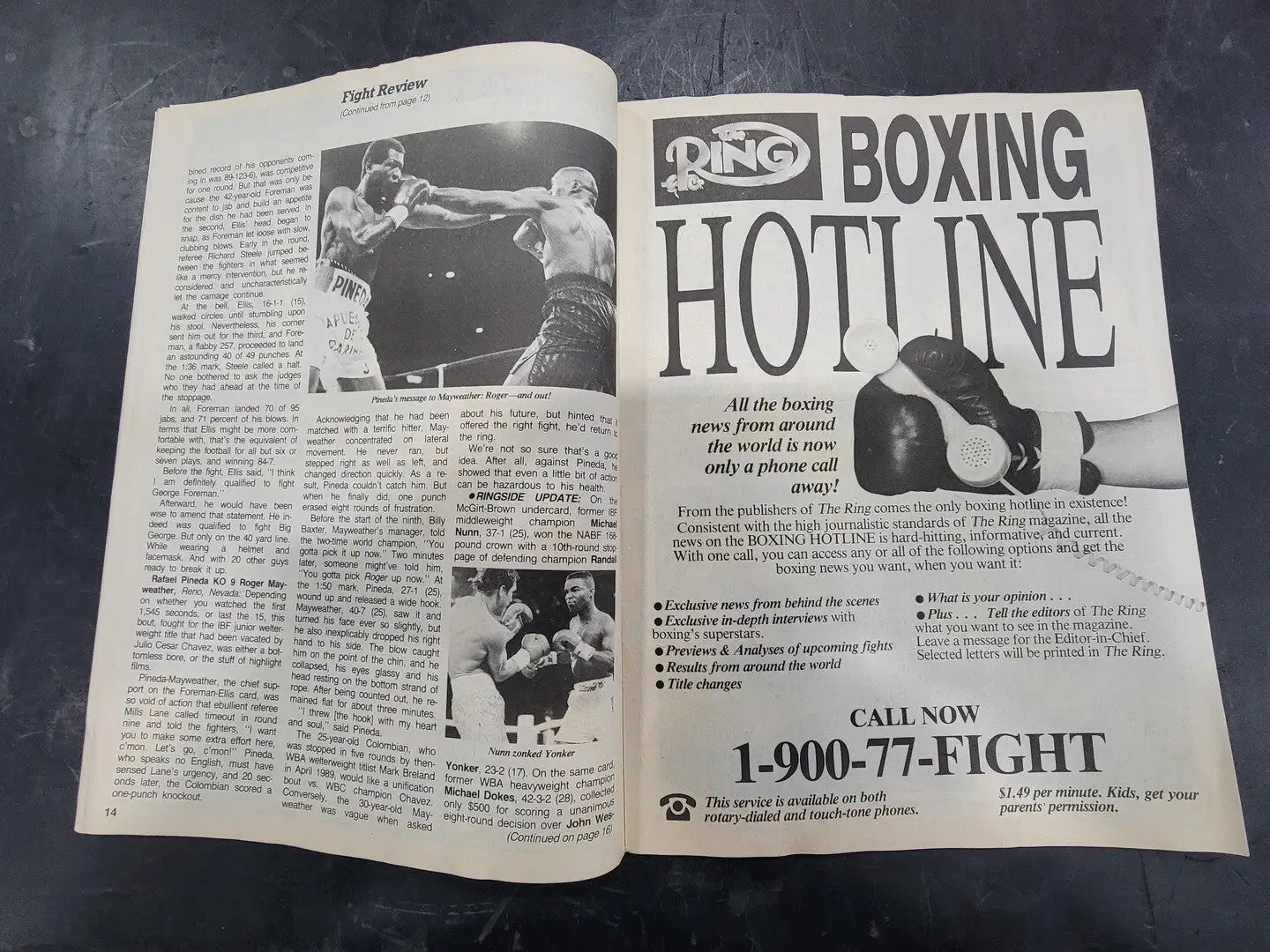 USED BOXING 92 MAY 1992