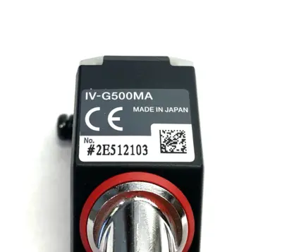 USED KEYENCE SENSOR HEAD, STANDARD, MONOCHROME, AUTOMATIC FOCUS MODEL