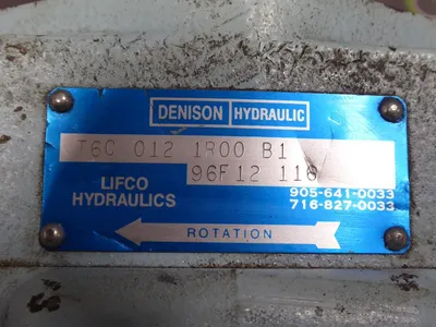 Denison Hydraulics T6C 012 1R 00 B1 Hydraulic Vane Pump Used