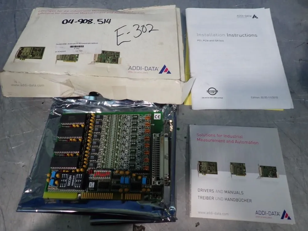 Used ADDIDATA PA3588 Data Acquisition and Logging, Multimeter Systems Ohio US | HGR 24 #755256